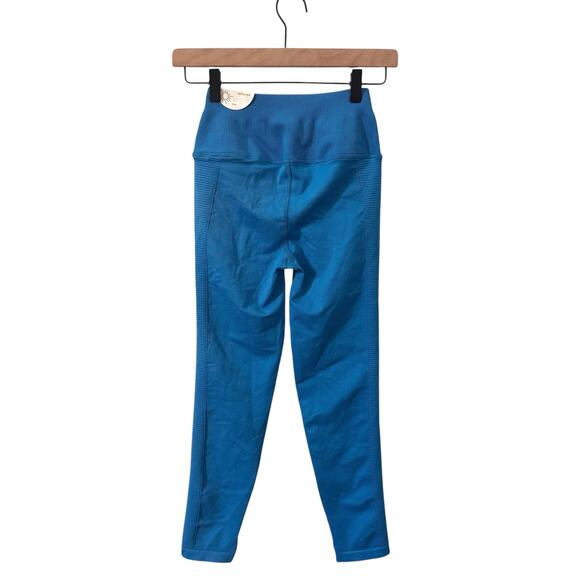 NWT Offline by Aerie Seamless Legging in "Ocean Aqua" Blue Size Small - Picture 11 of 14